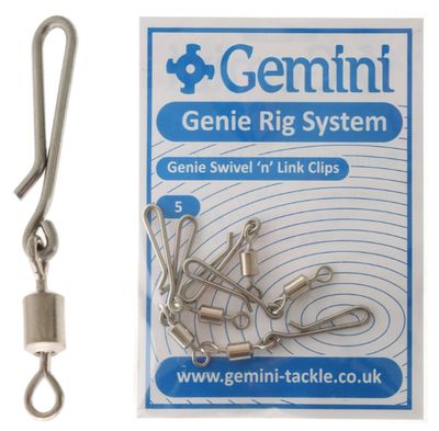 GEMINI GENIE SWIVEL N LINK CLIPS 5PK