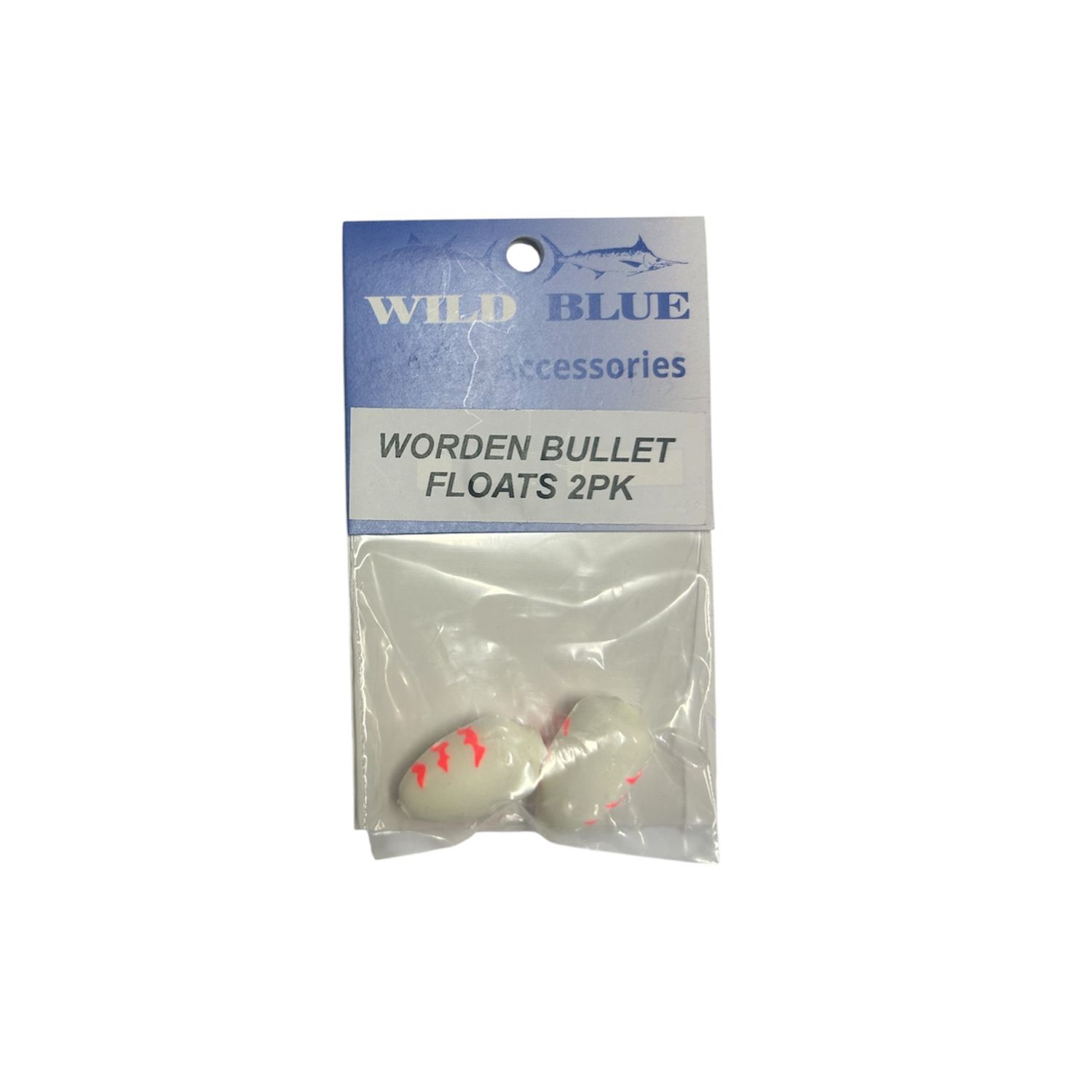WILD BLUE WORDEN BULLET FLOATS 2PK