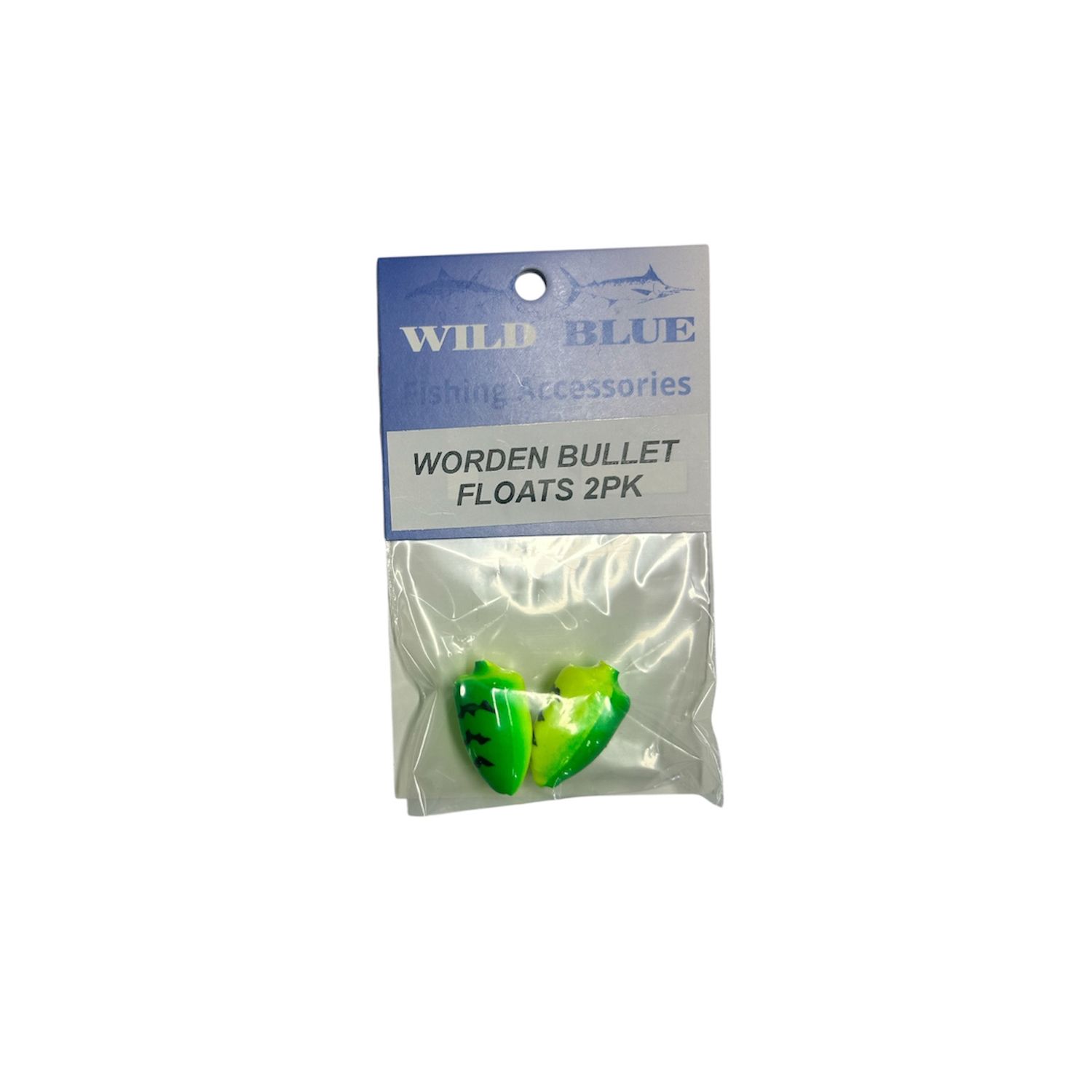 WILD BLUE WORDEN BULLET FLOATS 2PK