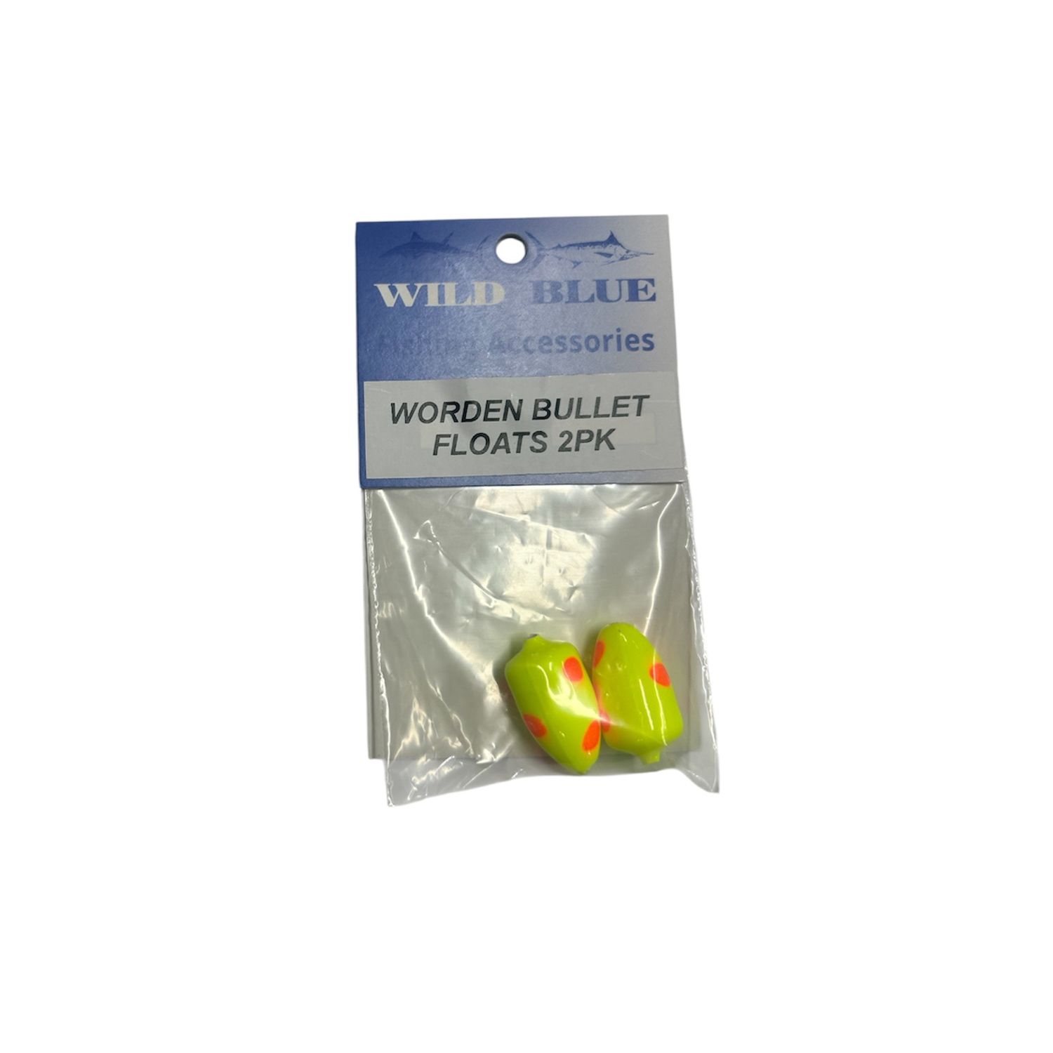 WILD BLUE WORDEN BULLET FLOATS 2PK, COLOUR: CLOWN