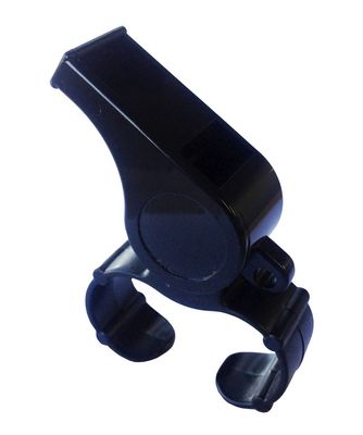 PLASTIC FINGER GRIP WHISTLE
