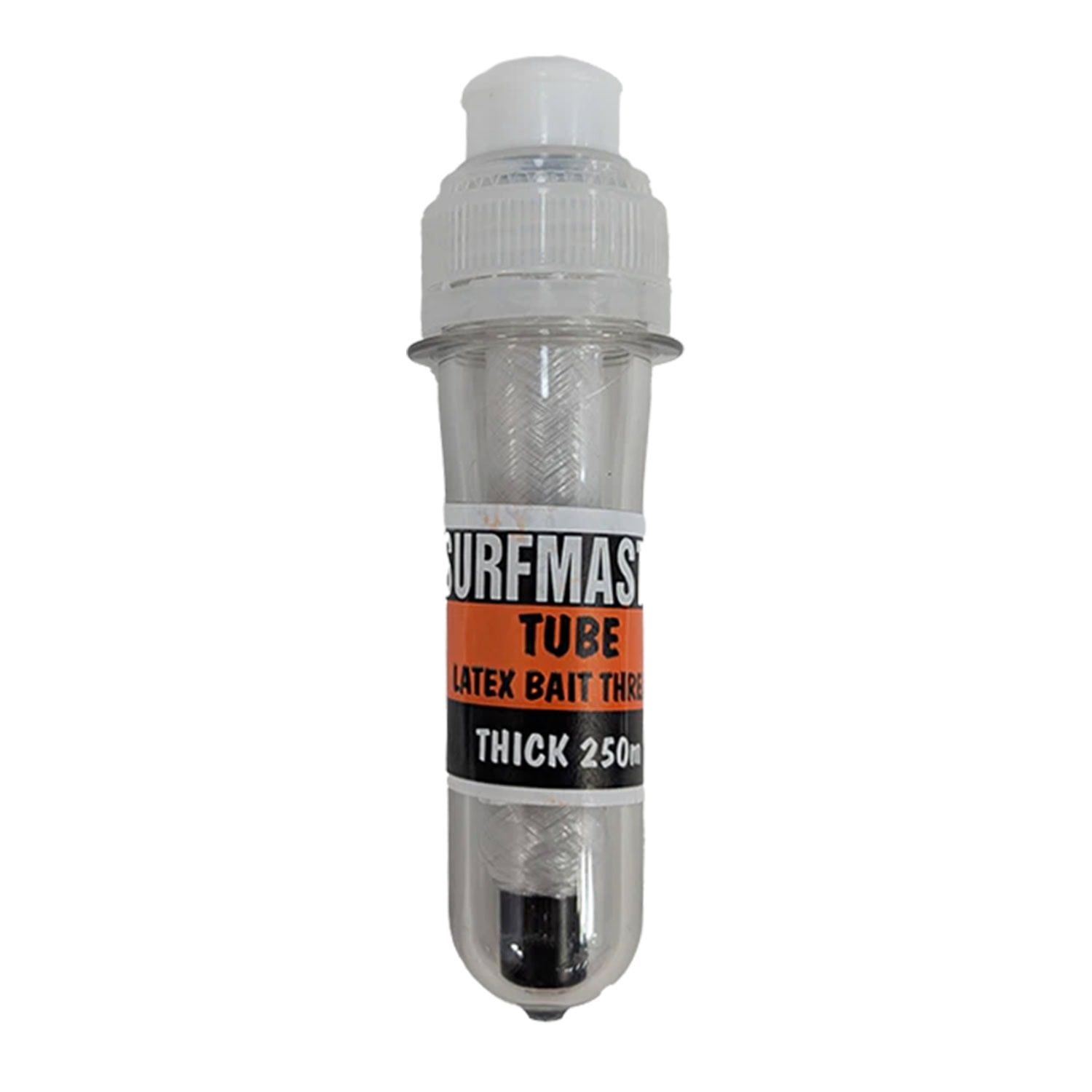 SURFMASTER LATEX BAIT THREAD 250m TUBE, SIZE: THICK