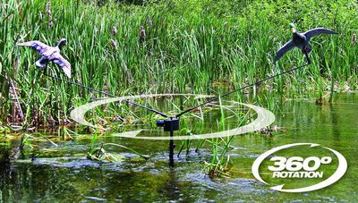 OO TWIN TORNADO DECOY MACHINE W/DECOYS