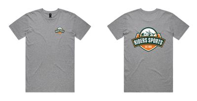 RIDERS SPORTS MENS STAPLE TEE (GREY MARLE)