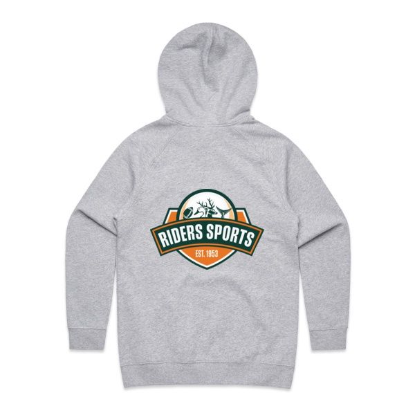 RIDERS SPORTS WOMENS SUPPLY HOOD (GREY MARLE)