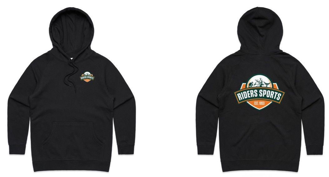 RIDERS SPORTS WOMENS SUPPLY HOOD (BLACK)