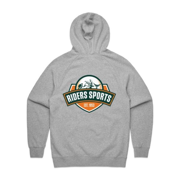 RIDERS SPORTS MENS SUPPLY HOOD (GREY MARLE)