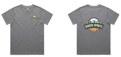 RIDERS SPORTS WOMENS CLASSIC TEE (GREY MARLE)