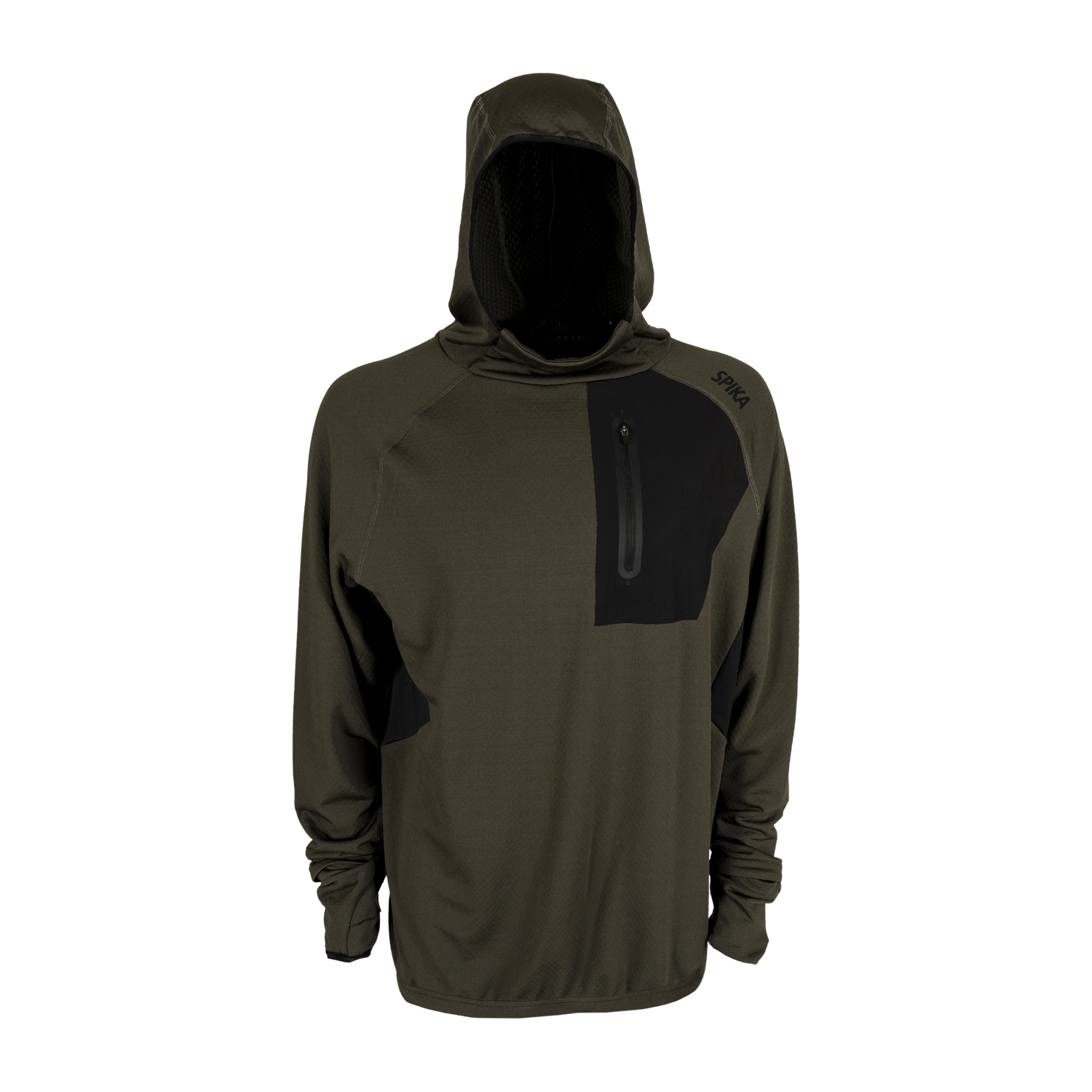 SPIKA MICROFLEECE HOODIE - OLIVE SUMMIT (MENS)