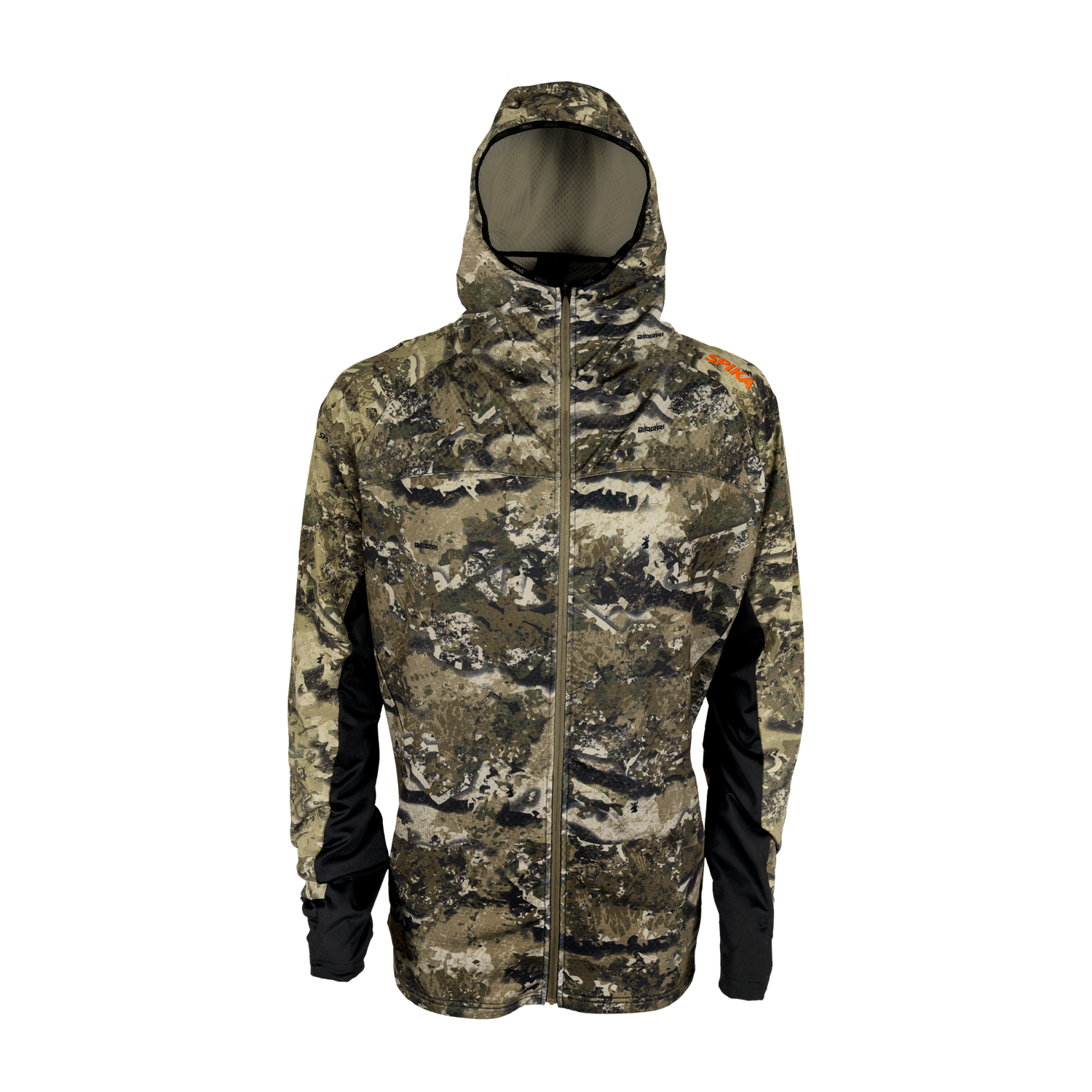 SPIKA MICROFLEECE ZIP THROUH - BIARRI CAMO (MENS)
