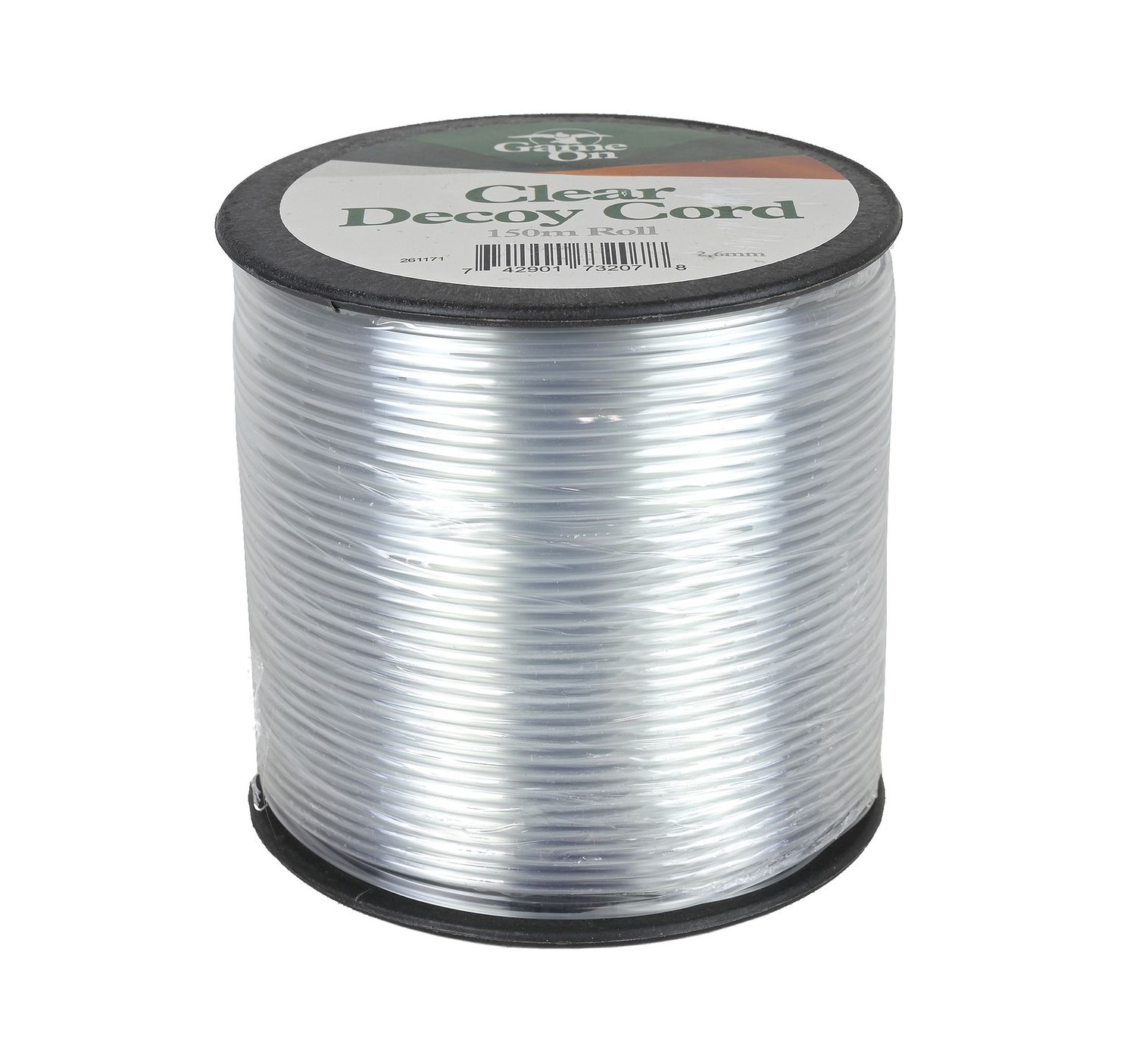 GAME ON DECOY CORD CLEAR 150M ROLL
