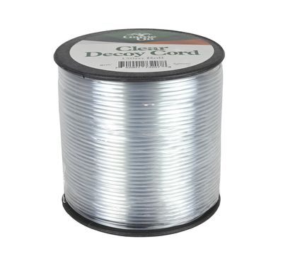 GAME ON DECOY CORD CLEAR 150M ROLL
