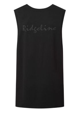 RIDGELINE MENS SIGNATURE SINGLET - BLACK