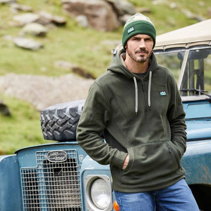 RIDGELINE MENS BALLISTIC HOODIE - DEEP FOREST