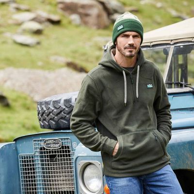 RIDGELINE MENS BALLISTIC HOODIE - DEEP FOREST