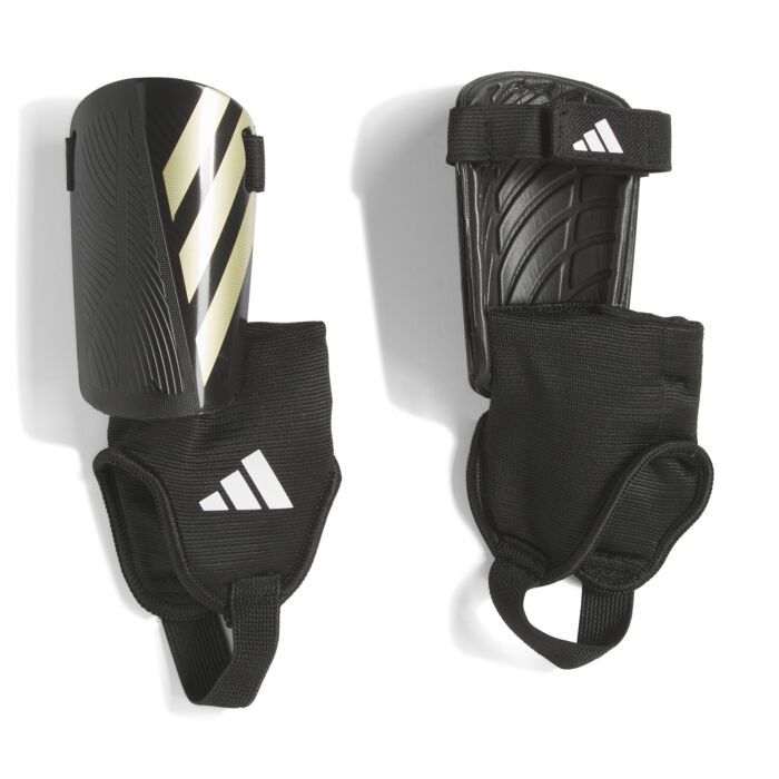 ADIDAS TIRO MATCH JNR SHIN GUARD - BLACK/GOLD