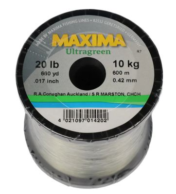 MAXIMA ULTRAGREEN MONO 600MM SPOOL