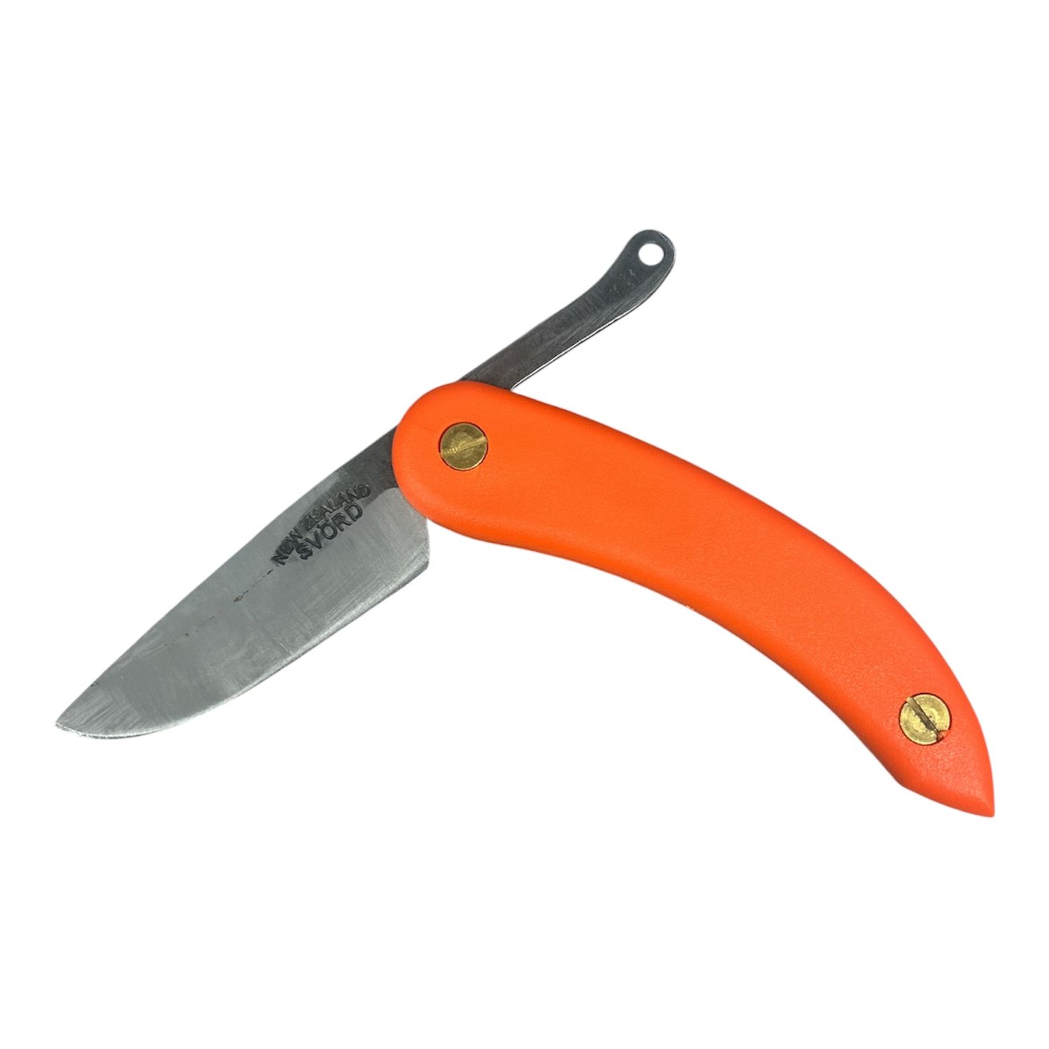 SVORD 3" PEASANT KNIFE ORANGE POLYPROPYLENE