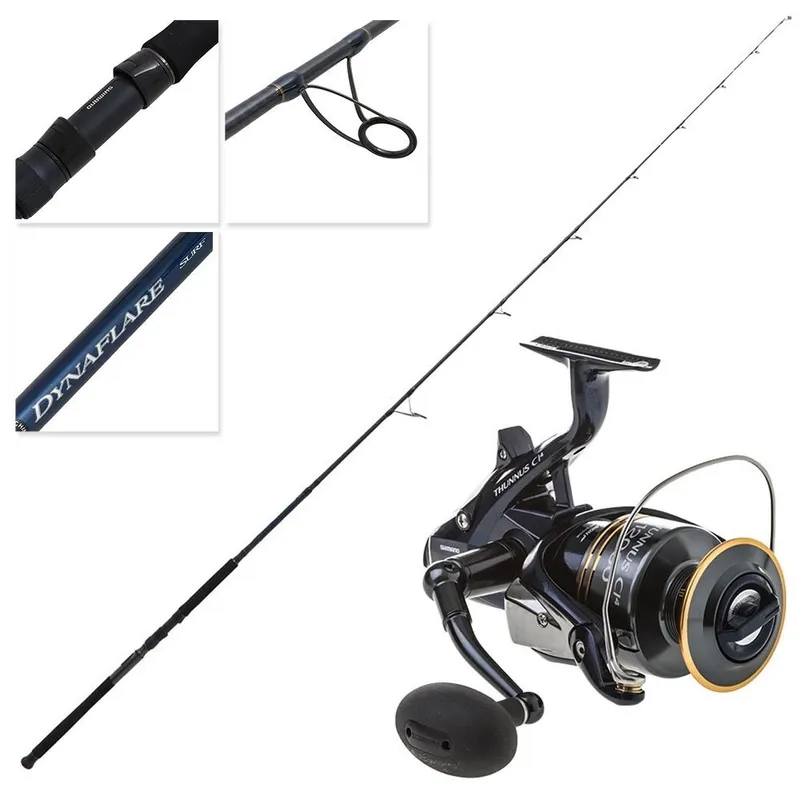 SHIMANO THUNNUS 12000 CI4+ DYNAFLARE 9'6" 10 TO 15KG ROCK SPIN COMBO