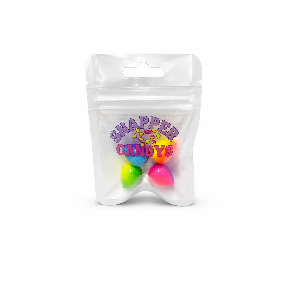 SNAPPER CANDY CONTRAST RATTLE CANDYS - MIXED (4PK)