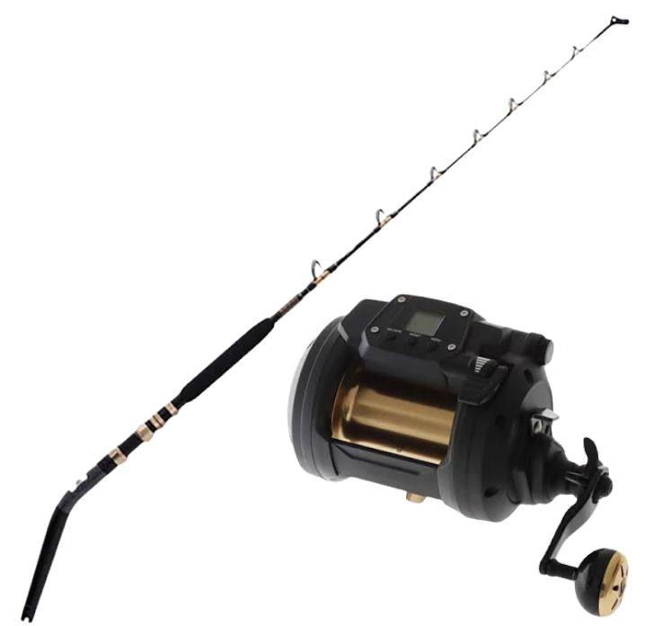 DAIWA TANACOM 1200AJ / 56HT SWIVEL TIP PE6-10 ELECTRIC COMBO
