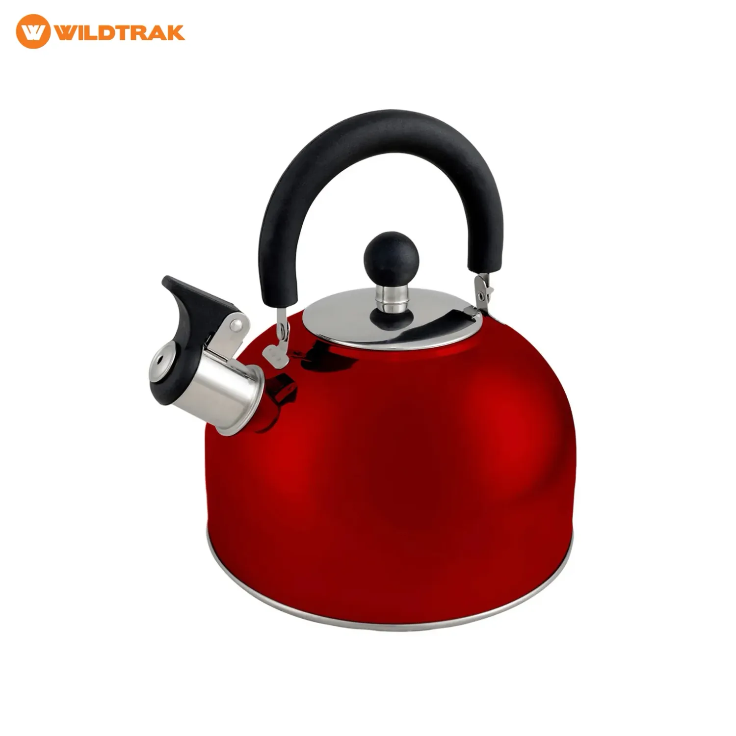 WILDTRAK WHISTLING KETTLE 2.5L – RED