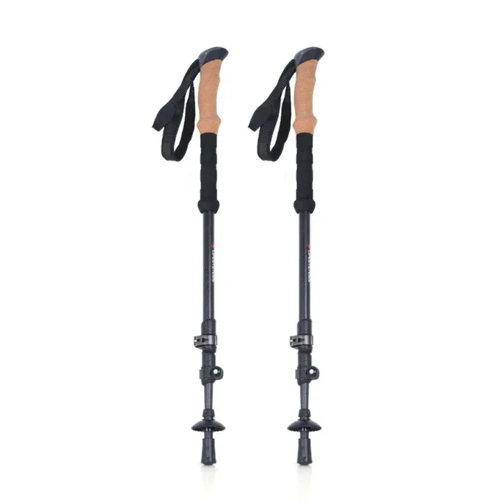 LIFESYSTEMS CARBON FIBRE TREKKING POLES 105–135CM – PAIR