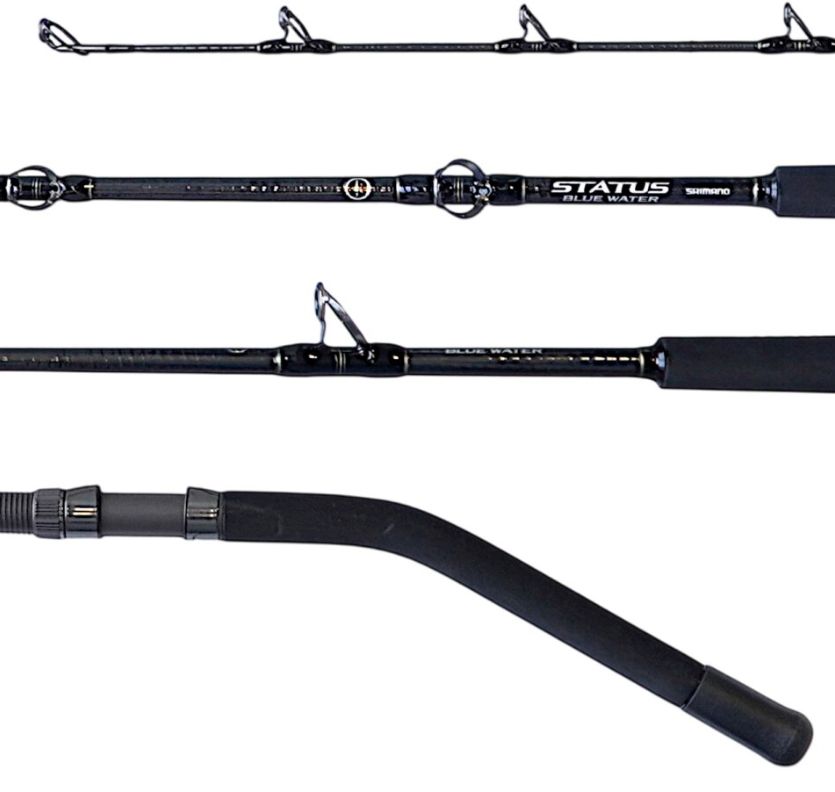 SHIMANO STATUS BLUEWATER 6'0" 80–130LB ELECTRIC GAME ROD