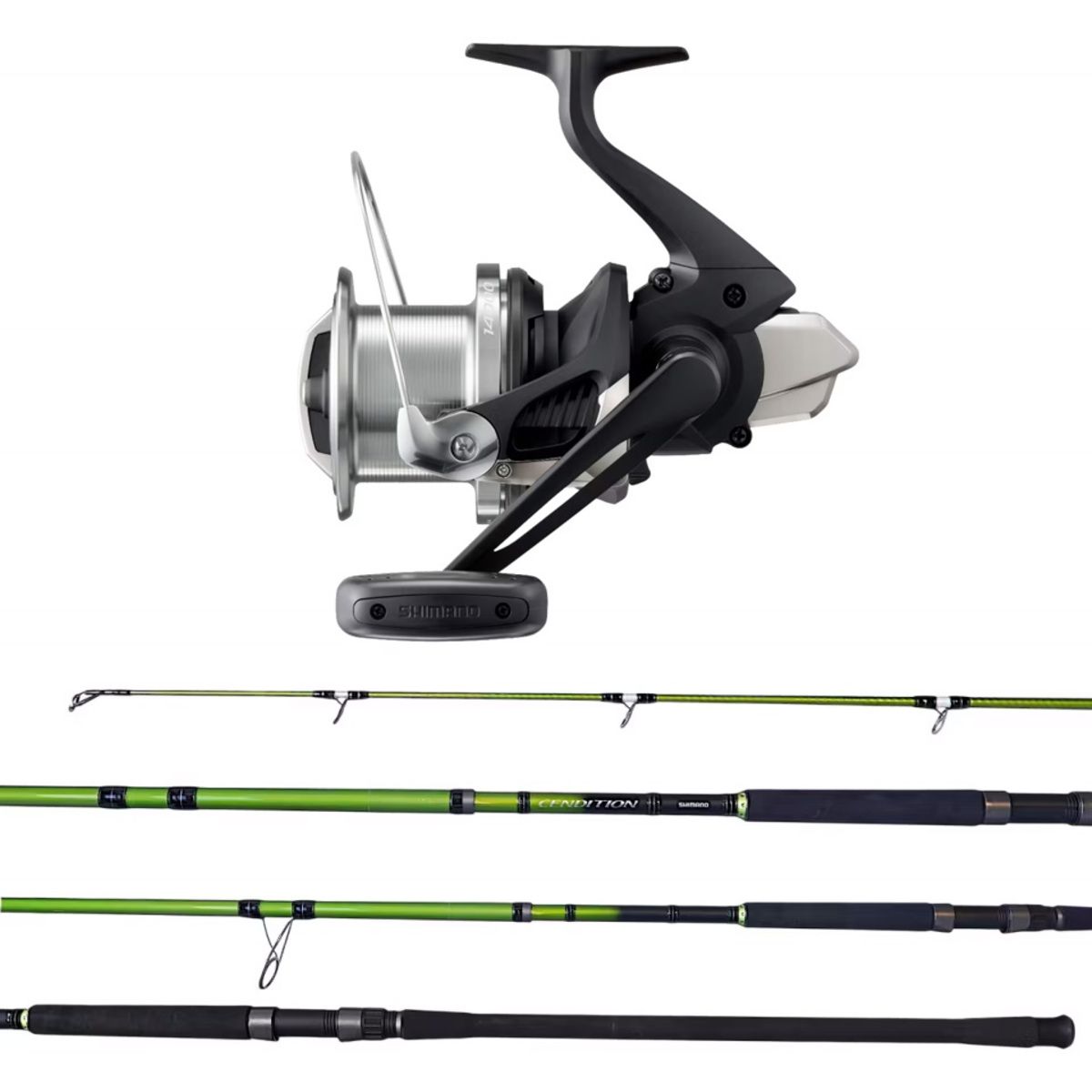 SHIMANO BEASTMASTER 14000XC / 26 CENDITION 13'6" 10–15KG SURF COMBO