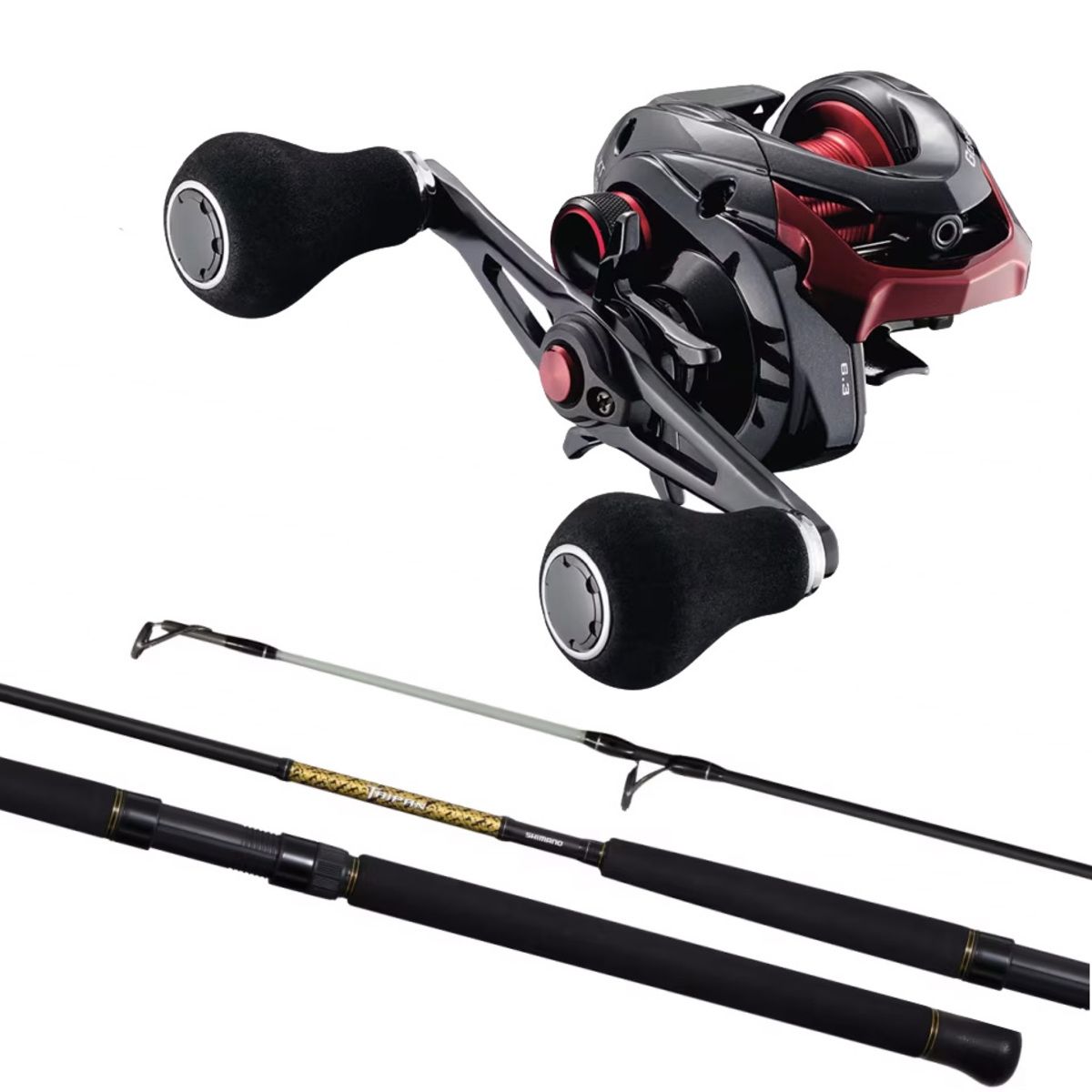 SHIMANO GENPU XT 200PG/TAIPAN 6'6" 10–20LB SLOW JIG COMBO