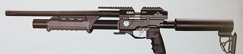 AEA MEGALODON PUMP ACTION AIR RIFLE 22