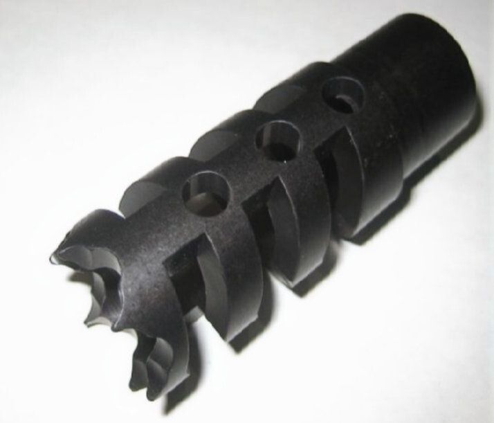 CUSTOM 18X1 MUZZLE BREAK BW S45, ELEMENT MAX, HP MAX IN 457/50/510, M50