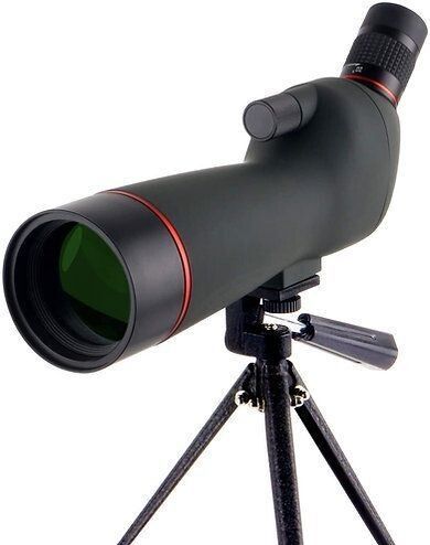 GUMO 20-60X60 SPOTTING SCOPE WITH TRIPOD, HD BAK4 PRISM FULL MULTI-COATED LENS