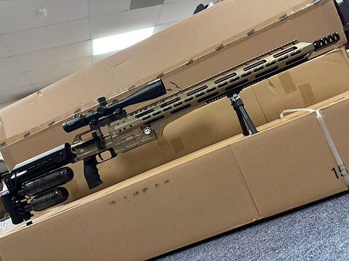 BinTac MCAR Long Range Air rifle 7000PSI Hunting Version 30 Inches Barrel