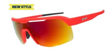 Goodr Sunglasses - Bolt G, Colour: Dante's Shin Splint Inferno