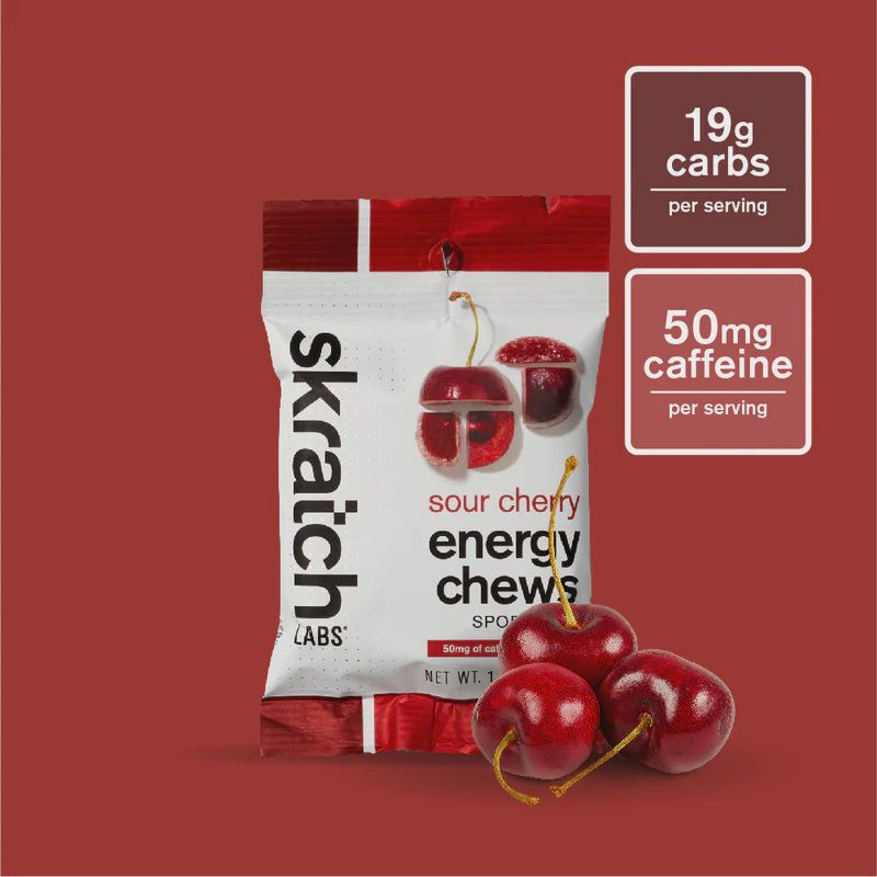 Skratch Energy Chew Sour Cherry