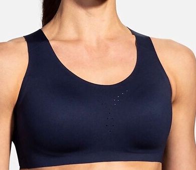 W Dare Crossback Run Bra, COLOR: Navy Blue, Cup Size: CD, Size: 32