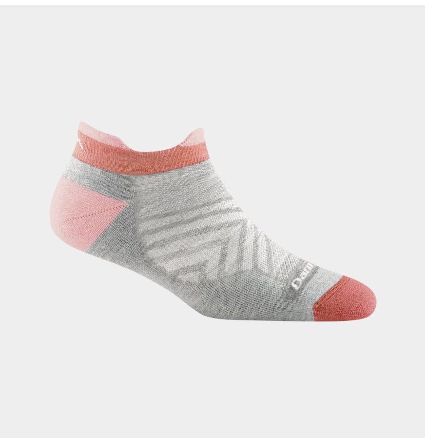 Darn Tough Run Tab Sock, COLOR: Gray, Size: S
