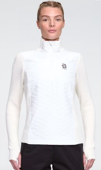 Daehlie Half Zip Comfy 2.0| Snow White