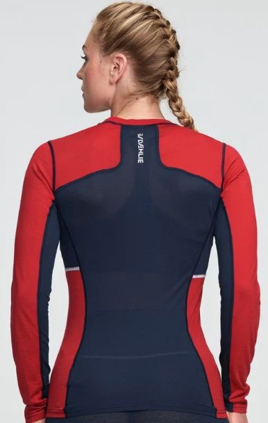 Daehlie Performance Wool LS| Crimson