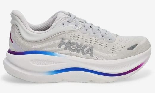W BONDI 9, COLOR: Cosmic Grey/White, Size: 5.5