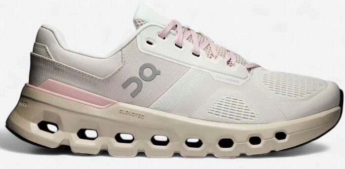 Cloudrunner 2 Wide Men's & Women's, COLOR: Ivory/Purple, Size: 7