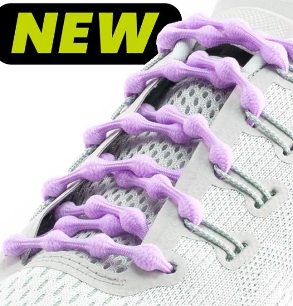 Caterpy Shoelaces| Purple lilac