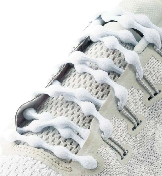 Caterpy shoelaces| Silky White