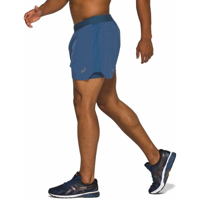 ROAD 2-N-1 5IN SHORT, COLOR: BLUE, Size: S