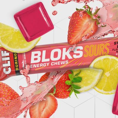 Clif Shot Bloks| Strawberry Lemonade, COLOR: STRAWBERRY LEMONDADE