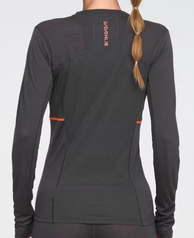 Daehlie Performance Wool Long Sleeve| Obsidian