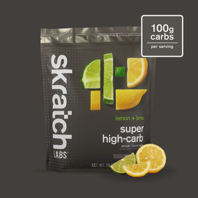 Skratch Super High Carb Drink Mix Lemon Lime