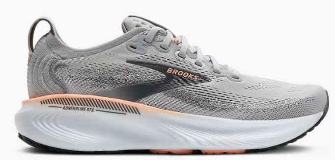 Adrenaline GTS 25 Men's/Women's Adrenaline GTS 25 Men's/Women's, COLOR: Gray/Pink/White, Size: 5.5 Wide