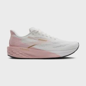 Brooks Launch 11 M/W, COLOR: Gold/Pink/White, Size: 9.5